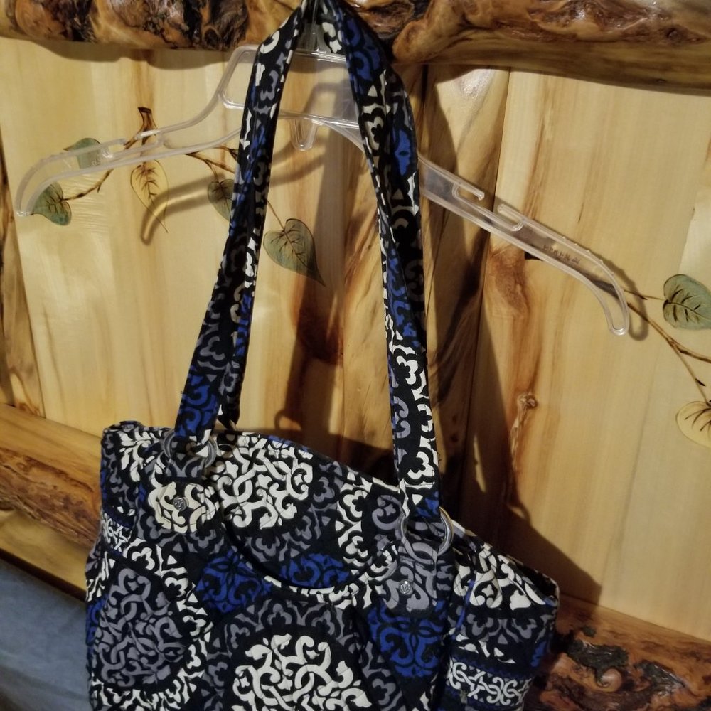 Vera Bradley Bag in Cantebury Cobalt - Picture 2 of 3